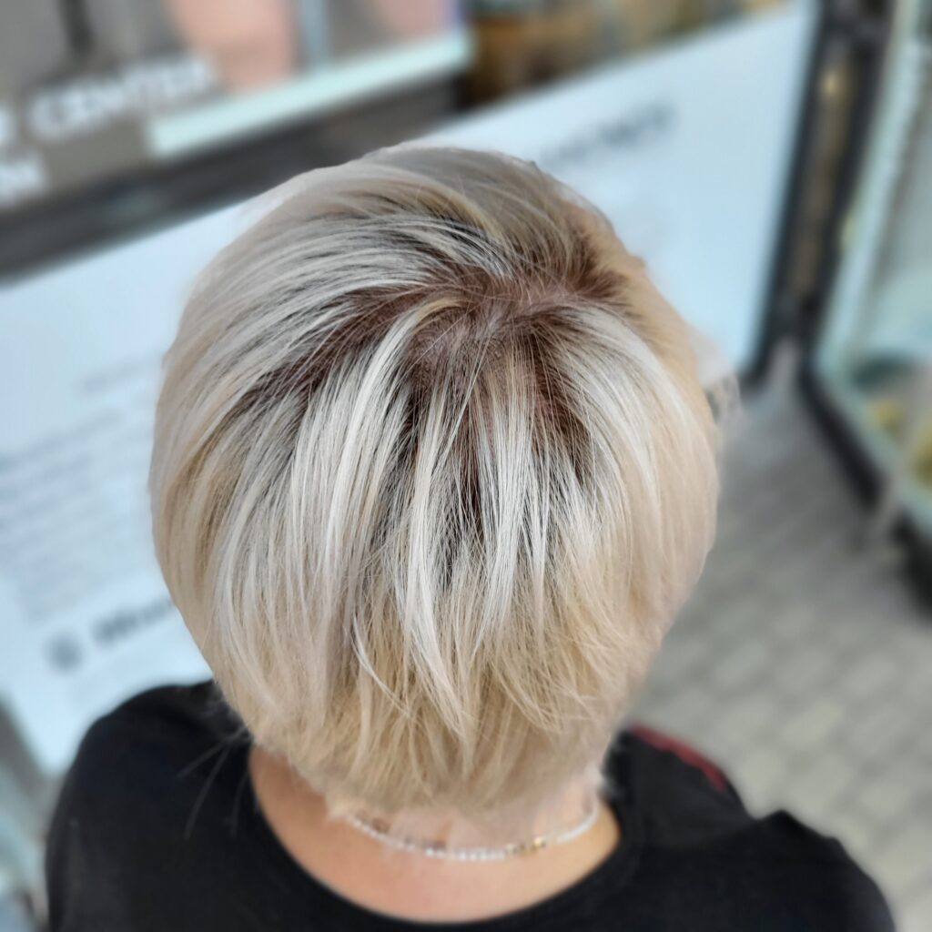 Blondieren Friseursalon Diamonds Kosmetik Kerpen beste Friseurin